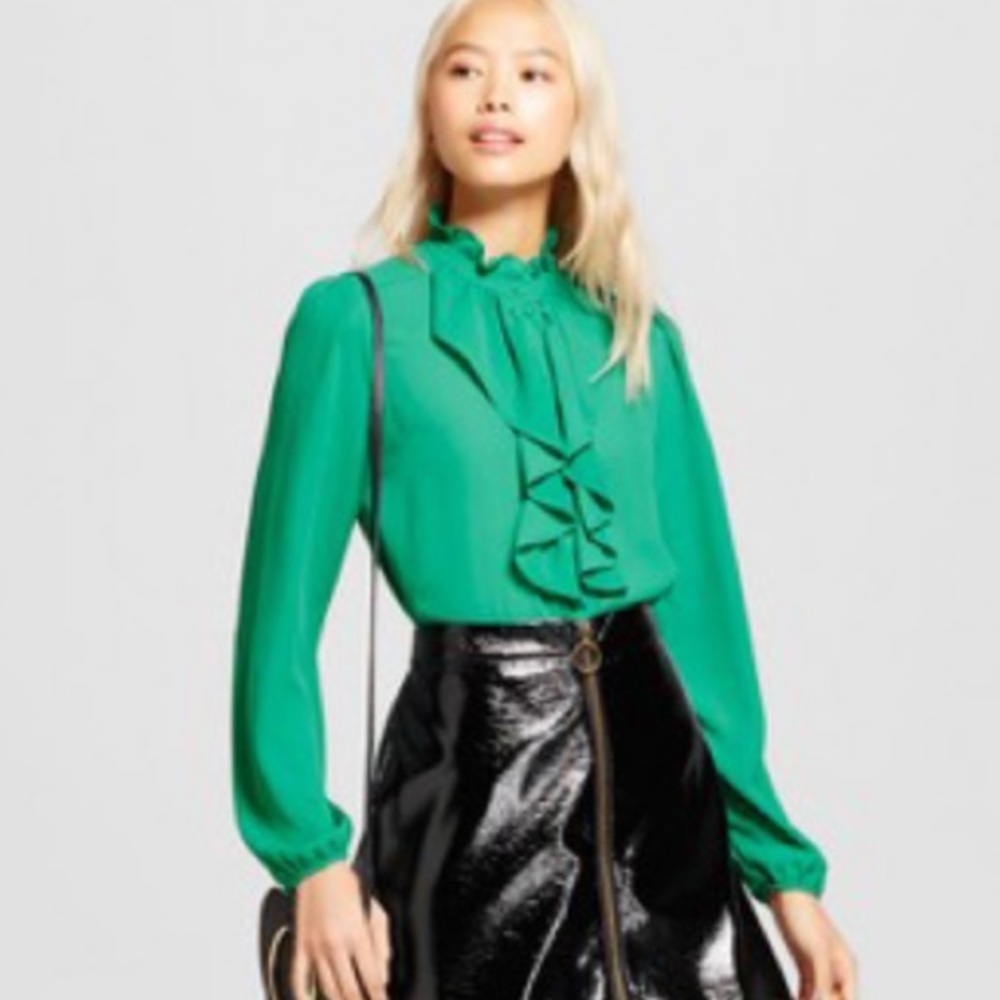 Who What Wear Raffles Blouse - Picture 11 of 11